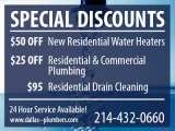 Pricelists of Top Rated Local Plumbers in dallas