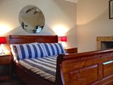 Double bed room ensuite in croft Buxa Farm Chalets & Croft House A964 