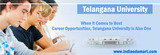 How Your Career at Telangana University Takes Turn