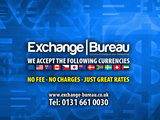No1 for Currency in Edinburgh Currency Exchange Bureau Edinburgh - Edinburgh Gift Shop 44 Princes Street 