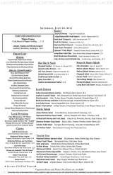 Pricelists of MCCORMICK & SCHMICK'S SEAFOOD RESTAURANT