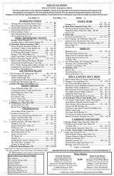 Pricelists of McCormick & Schmick's Seafood Restaurant Scottsdale