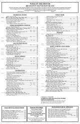 Pricelists of McCormick & Schmick's Seafood Restaurant Roseville