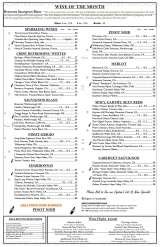 Pricelists of McCormick & Schmick's Seafood Restaurant - West Palm Beach, FL