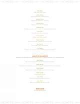 Pricelists of Kinara Contemporary Indian Cuisine @ The East