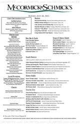 Menus & Prices, McCormick & Schmick's Seafood Restaurant - Annapolis, MD, Annapolis