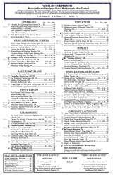 Pricelists of McCormick & Schmick's Seafood Restaurant - Las Vegas, NV
