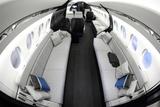 VNUKOVO, MOSCOW REGION, RUSSIA - SEPTEMBER 12, 2014: Dassault falcon 5X interior shown during Jetexpo-2014 exhibition at Vnukovo international airport., Los Angeles Private Jet Charter Service, Beverly Hills