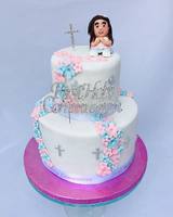 Holy Communion Cake, Creative Cakes by Jenny, Orpington
