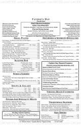 Pricelists of McCormick & Schmick's Seafood Restaurant - Virginia Beach, VA