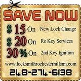 Locksmith Rochester Hills MI, Rochester Hills