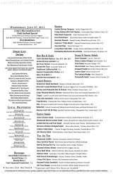 Pricelists of McCormick & Schmick's Seafood Restaurant - Wauwatosa, WI