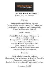 Pricelists of Plane Food