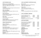 Menus & Prices, Plane Food, Hounslow