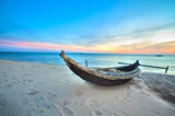 Old fisherman boat at sunrise time. Hue province. Vietnam, Encounters Travel - Where will your passport take you?, Leeds