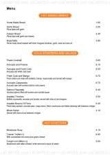 Pricelists of Gi Trattoria Italian Restaurant