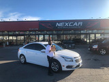 Happy Client with a 2017 Chevrolet Cruze! Nexcar Auto Sales & Leasing 1235 Finch Ave West 