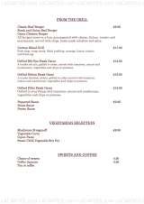 Pricelists of The Carlton Hotel & Restaurant