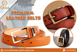 Premium Leather Belts
