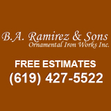  B.A. Ramirez & Sons Ornamental Iron Works, Inc 3494 Main St. 