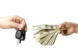 Hand with money and car keys on a white background Cash For Cars Biz - Car Buyer NJ 15 Kensington Ct 