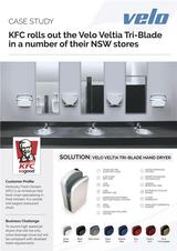 KFC Project of Velo Hand Dryers