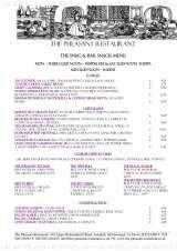 Pricelists of The Pheasant Restaurant