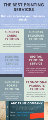 Pricelists of ABC Printing Company