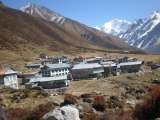 View from Langtang Valley Trekking In Nepal 
