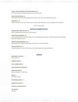 Pricelists of Bistro Alex Restaurant