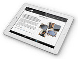 Custom Slate Responsive Website Design (iPad View) Steffan Carrington - Web Design & Development 75 Strand Crescent 