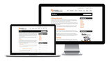 23 Media Audits Website Design (Desktop View)