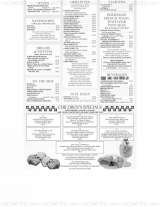 Pricelists of Krisch's Restaurant & Ice Cream Parlour