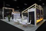 Profile Photos of Exponents Trade show display