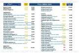 Pricelists of Cotto Italian Restaurant