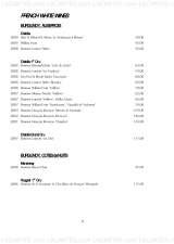 Pricelists of Le Pont de la Tour Restaurant