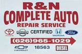 Auto Repair Shop R & N Complete Auto Repair 18563 E Valley Blvd 