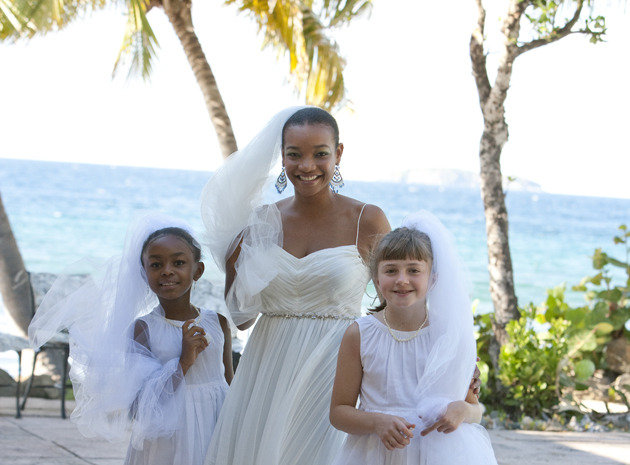 There's me! On my wedding day with my lovely little flower girls. Profile Photos of Blue Sky Ceremony - St. Thomas Wedding Planner 9715 Estate Thomas PMB #109 - Photo 2 of 6