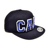 CALI - Blue Acrylic letters on Black Snapback Hat