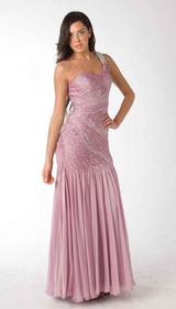 E305 SIMPLE ELEGANCE FITTED EVENING GOWN