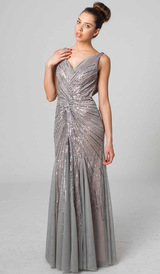 RC202 GLITTERY AND CHIC GLAMOUR GOWN DUSTY PINK