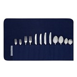 Town Talk Superior 12-Piece Silver Cutlery Storage Roll (26cm)