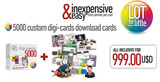 Digi-cards Download Cards 5000