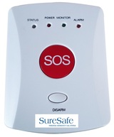SureSafe iSOS Elderly Alarm (1 x Pendant/Wristwatch)